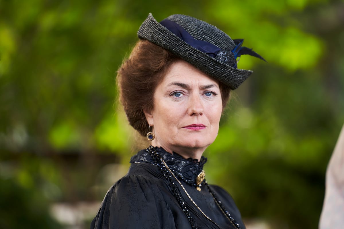 Anna Chancellor as Lady Latchmere in 'Hotel Portofino' Season 1