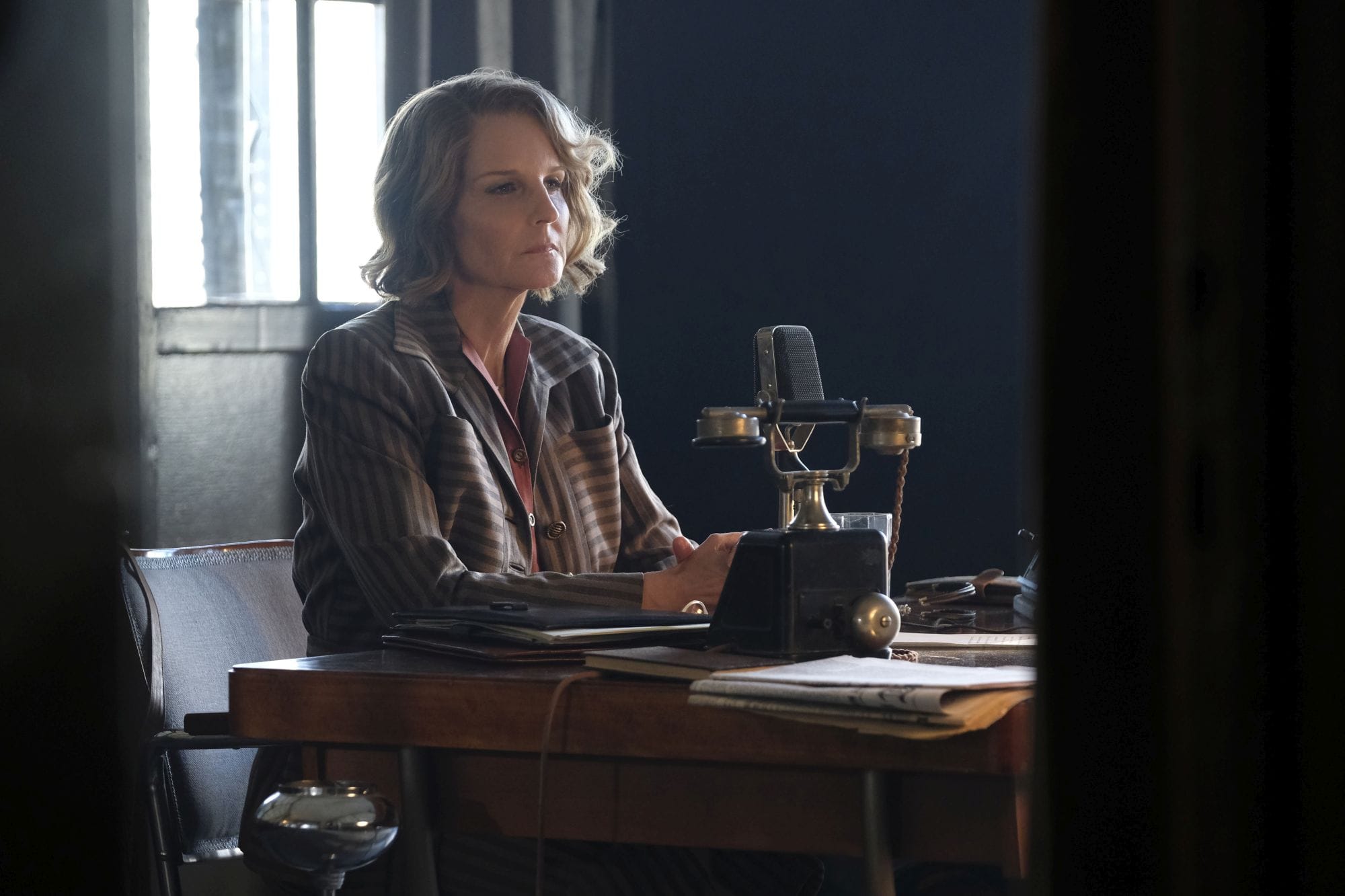 MASTERPIECE
World on Fire
Shown: Helen Hunt as Nancy Campbell
For editorial use only. © Mammoth Screen