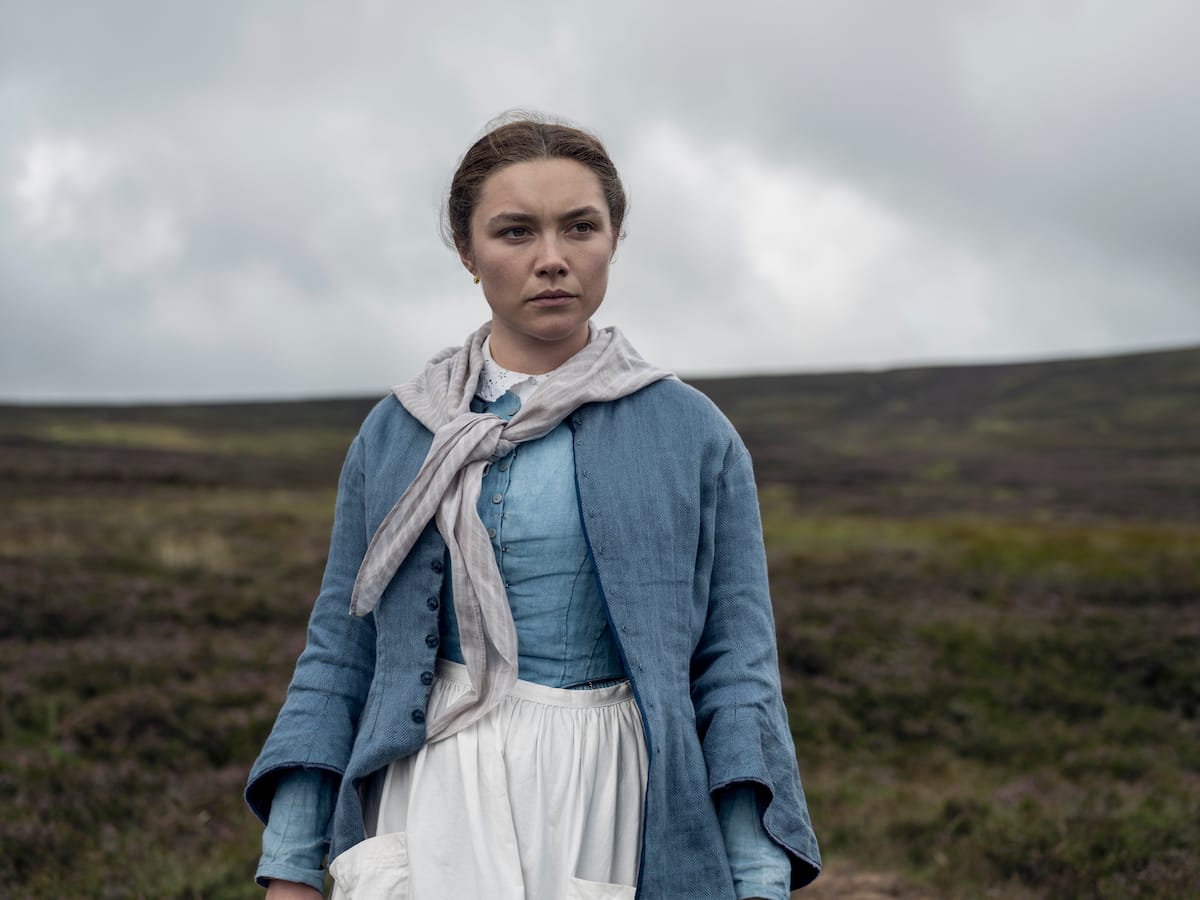 Florence Pugh as Lib Wright in The Wonder.&nbsp;