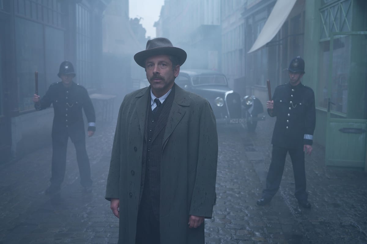 Elliot Levey as Inspector Bliss in 'Bookish' Season 1 