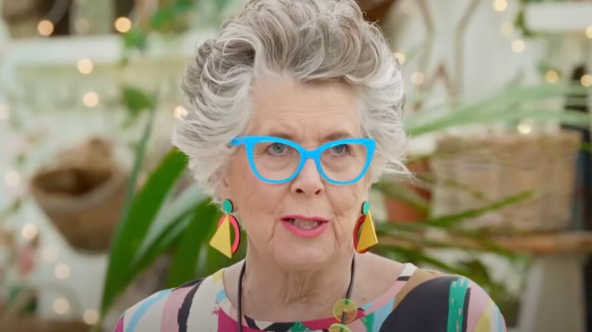Prue Leith in 'The Great British Baking Show' Season 16