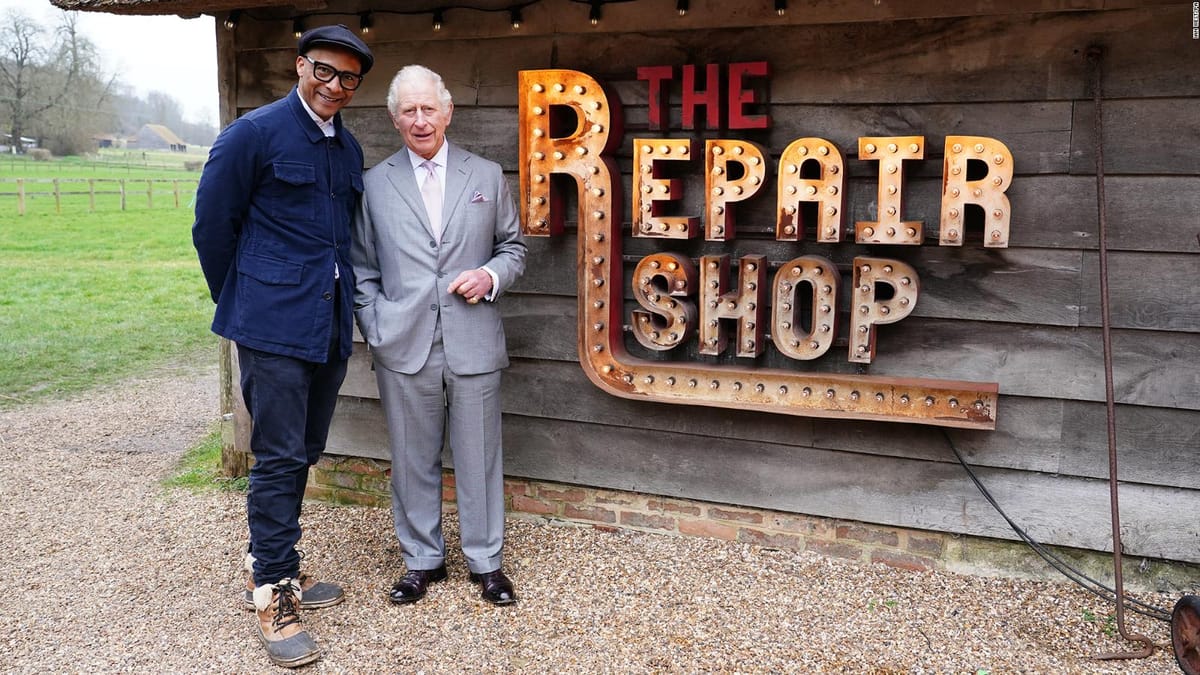 The BBC's Centenary Specials Include King Charles Visiting 'The Repair Shop'