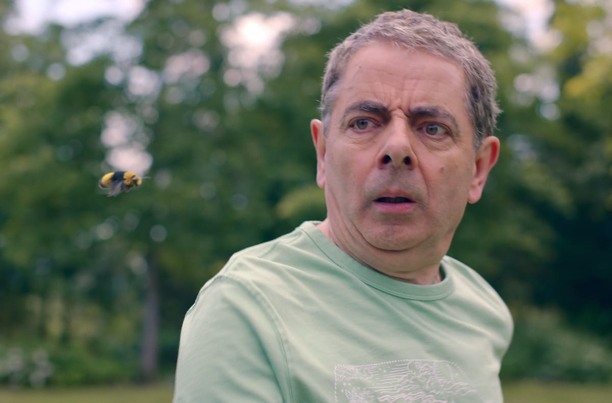 Rowan Atkinson Goes to War with an Insect in Trailer for 'Man vs. Bee'